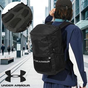 背中パッドで通気性 アンダーアーマー リュックサック メンズ レディース 撥水 UNDER ARMOUR UAクール デー バックパック 27L ブラック 黒 6012655 2026春夏新作