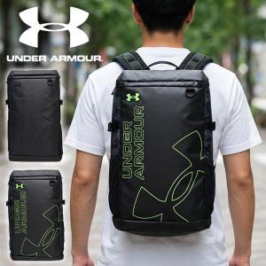 2026秋冬新作 重量感を軽減 アンダーアーマー リュックサック メンズ レディース 撥水 UNDER ARMOUR UA ターポリン バックパック 40リットル 3.0 40L 6016739