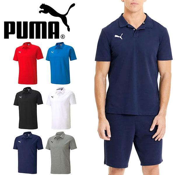 プーマ PUMA メンズ TEAMGOAL23 カジュアル ポロシャツ 半袖 ワンポイント ロゴ ス...