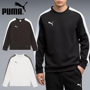 プーマ メンズ スウェット トレーナー PUMA VOLTAGE スウェット トップ スエット ジャージ サッカー トレーニング ウェア 2026春夏新作 660910