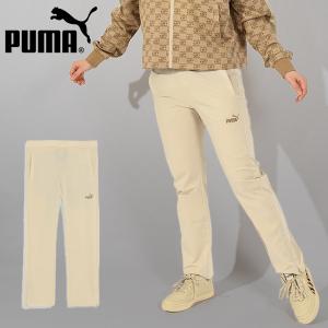 プーマ レディース ジャージ ロングパンツ 下 PUMA CORE HERITAGE ニット パンツ カジュアル ウエア 2024春夏新作 680704｜elephant