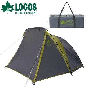 ロゴス LOGOS ROSY オーニングドーム・SOLO-BB ドーム型テント 1人用 アウトドア ソロキャンプ ツーリング 71301001｜elephant