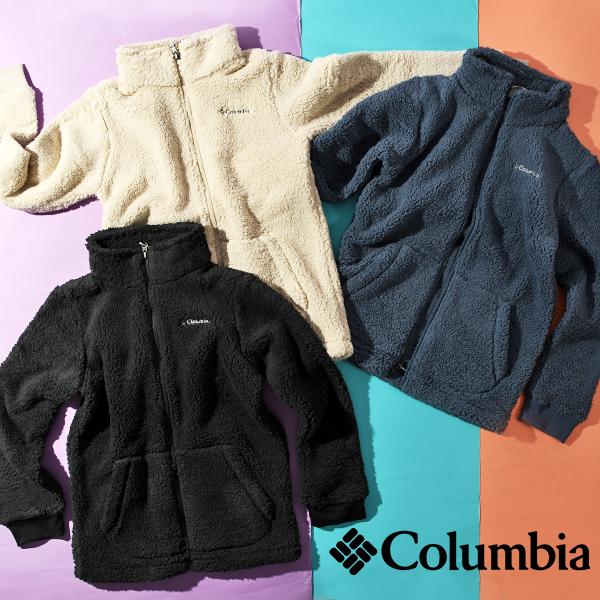 コロンビア フリースジャケット  キッズ ジュニア 子供 もこもこ Columbia ラギット リッ...