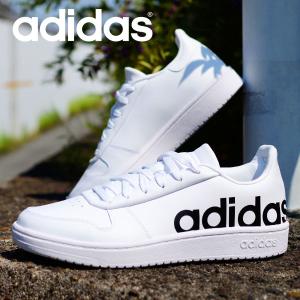 再入荷 アディダス メンズ スニーカー レザー 本革 adidas ADIHOOPS 2.0 LTS M ローカット カジュアル シューズ 靴 ホワイト 白 GZ9118