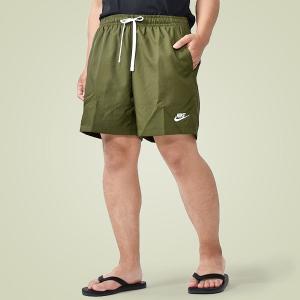 ナイキ 水陸両用 ショートパンツ メンズ NIKE フロー ウーブン ショート パンツ 短パン ショーツ レジャー アウトドア スポーツウェア カーキ AR2383 2021秋新作