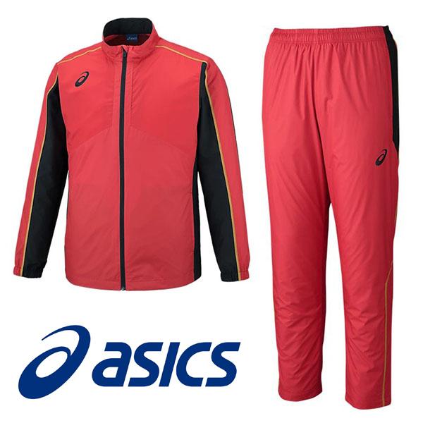 半額 57%off ウインドブレーカー 上下セット アシックス asics メッシュ ブレーカー ジ...