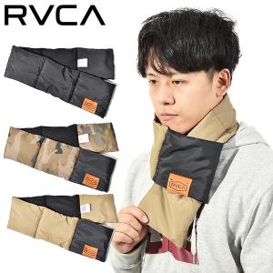 ゆうパケット発送！ 送料無料 現品限り 40%off 中綿 マフラー RVCA ルーカ 防寒 ネックゲイター PUFFER NECK WORMER マフラー ネックウォーマー