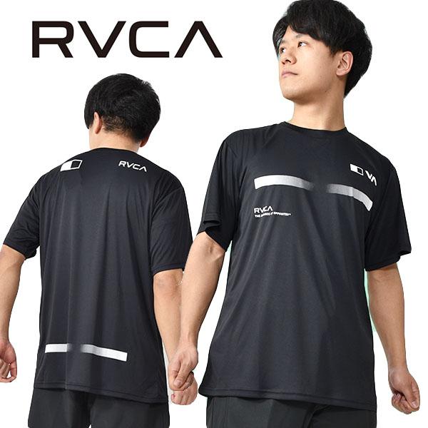 30%off ラッシュガード メンズ RVCA ルーカ 半袖 水着 ハイブリット 水陸両用 サーフ ...