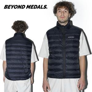 ラスト1点 XLサイズ スノーボードウェア BEYOND MEDALS ビヨンドメダルス メンズ Packable Down Vest パッカブル ダウン ベスト スノボ 2023-2024冬新作 20%off｜elephant