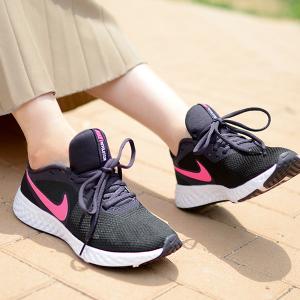 ナイキ ランニングシューズ レディース NIKE レボリューション 5 ランニング ジョギング マラソン 運動靴 スニーカー シューズ 初心者 2021秋新作 bq3207