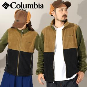 コロンビア フリースジャケット Columbia メンズ レディース バックアイスプリングスジャケット 防寒 連結 ハイネック アウター XM8719 2022秋冬新作