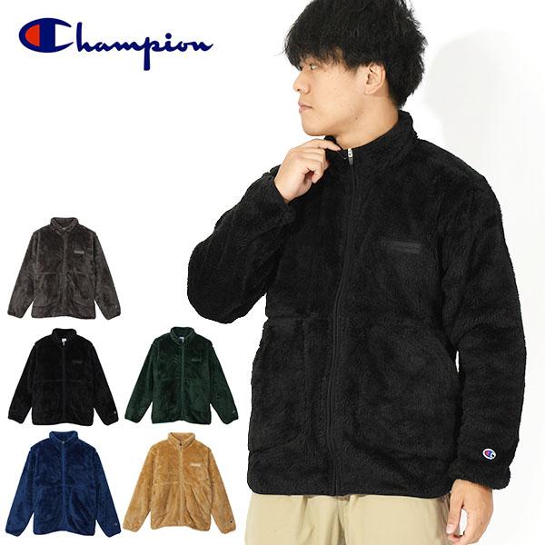 チャンピオン メンズ フリース ジャケット Champion ZIP JACKET もこもこ モコモ...