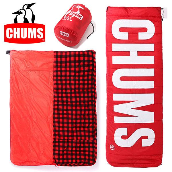 寝袋 チャムス CHUMS スリーピングバッグ メンズ レディース シュラフ 封筒型 アウトドア キ...