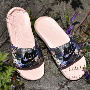 ナイキ スポーツサンダル レディース メンズ NIKE VICTORI ONE スライド プリント 花柄 ビーチ シャワー スポサン シューズ