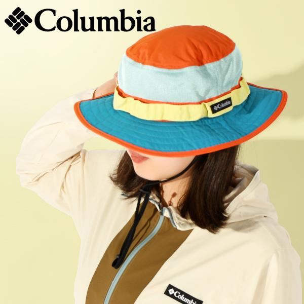 冷却機能 コロンビア アウトドアハット Columbia メンズ レディース メッシュ ブーニー U...