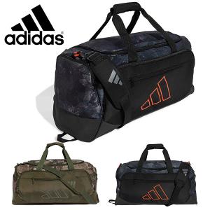 2026秋冬新作 アディダス 60L ダッフルバッグ adidas トレーニング DEFダッフル M グラフィック 斜めがけ ショルダーバッグ ボストンバッグ CW559｜エレファントSPORTS