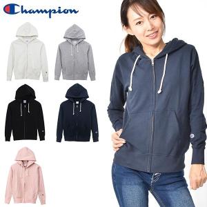 長袖 フルジップ パーカー チャンピオン Champion レディース ZIP HOODED SWEATSHIRT 無地 裏毛 トレーナー スウェット CW-K109