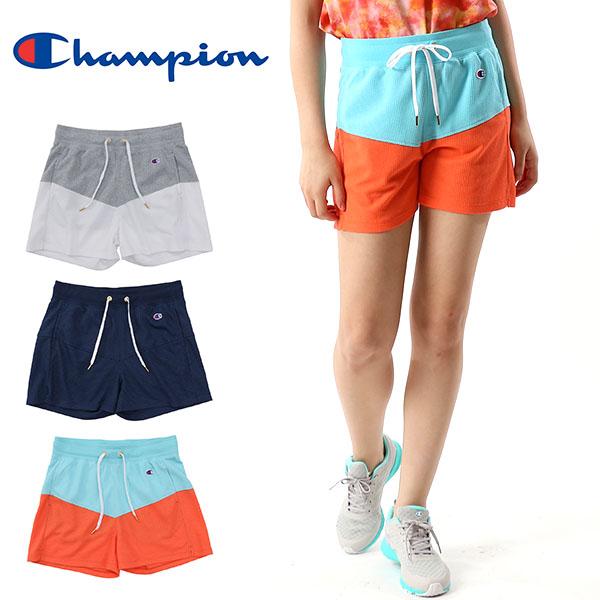 半額 50%off チャンピオン ショートパンツ Champion レディース SHORTS ショー...