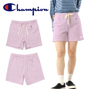 チャンピオン レディース ショートパンツ Champion ウィメンズ ショーツ SHORTS 短パン ワンポイント ロゴ CW-X507｜elephant