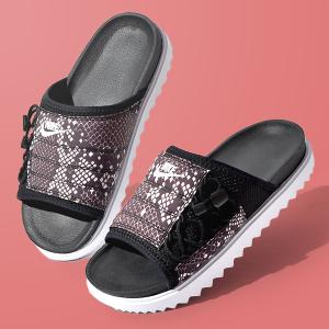 蛇柄 ナイキ スポーツサンダル レディース メンズ NIKE ASUNA スライド プリント サンダル ビーチサンダル シャワーサンダル シューズ 靴 スネーク