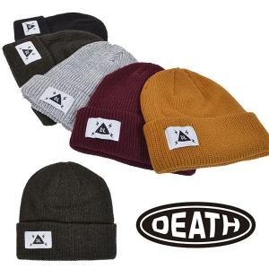 ゆうパケット対応可能！ DEATH LABEL デスレーベル ビーニー