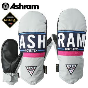 【新品】ASHRAM グローブ Lt.pink/Grey Mサイズ 40%off ラスト1点 Sサイズ ピンク スノーボード グローブ Ashram
