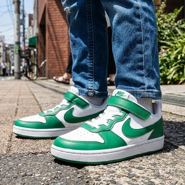 2026夏新作 ナイキ スニーカー キッズ NIKE コート ボロー LOW リクラフト PS 靴 ...