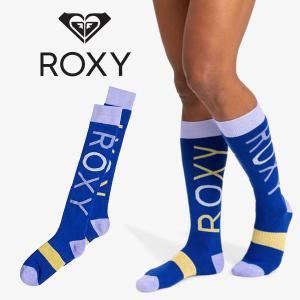 ロキシー ROXY ハイソックス レディース 靴下 MISTY SOCKS ロングソックス 靴下 スノー スノーボード スキー スノボ SNOWBOARD 2023-2024冬新作 18%off｜elephant