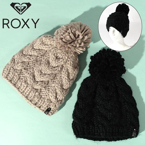 ネコポス発送！ニット帽 ROXY ロキシー レディース WINTER BEANIE ボンボンビーニー...