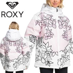 30%off ラスト1着 Mサイズ スノーウェア ROXY ロキシー レディース ジャケット ROXY X ROWLEY PUFFER JACKET スノー ウェア 2023-2024冬新作｜elephant