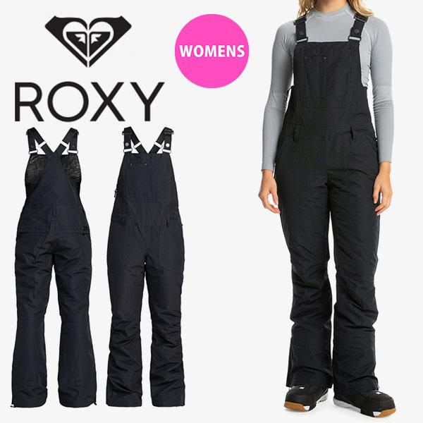 40%off スノーウェア ROXY ロキシー レディース スノービブパンツ ブラック RIDEOU...