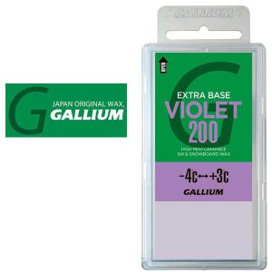 ワックス EXTRA BASE VIOLET SW2079 200g GALLIUM ガリウム エクストラ ベース ワックス  -4℃〜+3℃ スノーボード 21%off｜elephant