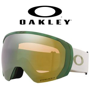 半額 スノーボード スキー ゴーグル オークリー OAKLEY フライトパス L メンズ プリズム 球面 ミラー レンズ OO7110-66
