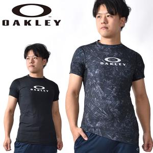 ゆうパケット発送！ 送料無料 得割40 半袖 インナー シャツ メンズ オークリー OAKLEY アンダーウェア ゴルフ トレーニング ランニング FOA403532