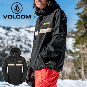 スノーボードウェア VOLCOM ボルコム LONGO PULLOVER メンズ ジャケット プルオーバー スノボ 2023-2024冬新作 30%off｜elephant