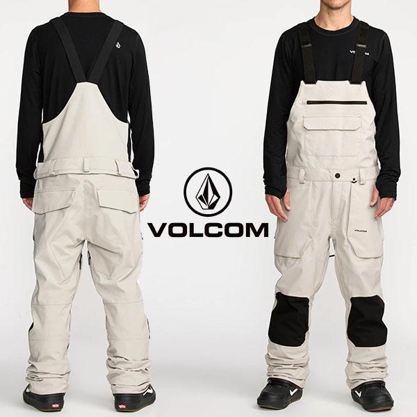 スノーボードウェア VOLCOM ボルコム ROAN BIB OVERALL STONE メンズ ビ...