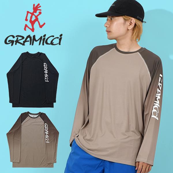 ゆうパケット発送！ 送料無料 グラミチ 長袖 Tシャツ Gramicci メンズ UPF-SHIEL...