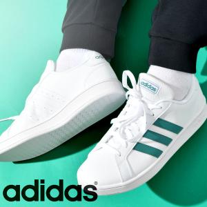 白×緑 33%off スニーカー アディダス adidas メンズ レディース GRANDCOURT BASE グランドコート ローカット シューズ 靴