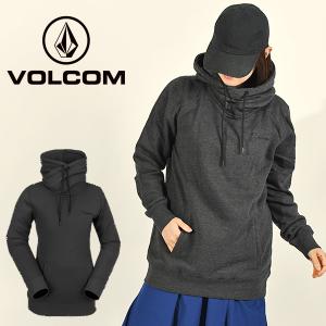 パーカー VOLCOM ボルコム レディース ブラック TOWER P/O FLEECE プルオーバー フーディ 長袖 スウェット スノー 2023-2024冬新作 得割25｜elephant