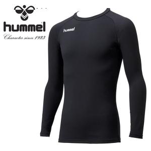 30%OFF 裏起毛 あったか丸首インナーシャツ ヒュンメル hummel メンズ 長袖 防寒 インナー アンダーウェア HAP5149C