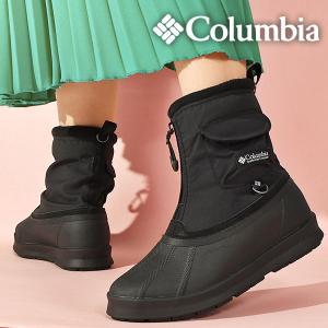 Columbia 黒　スノートロットミッドブーツ Columbia/コロンビア/ユース スノートロット ミッド