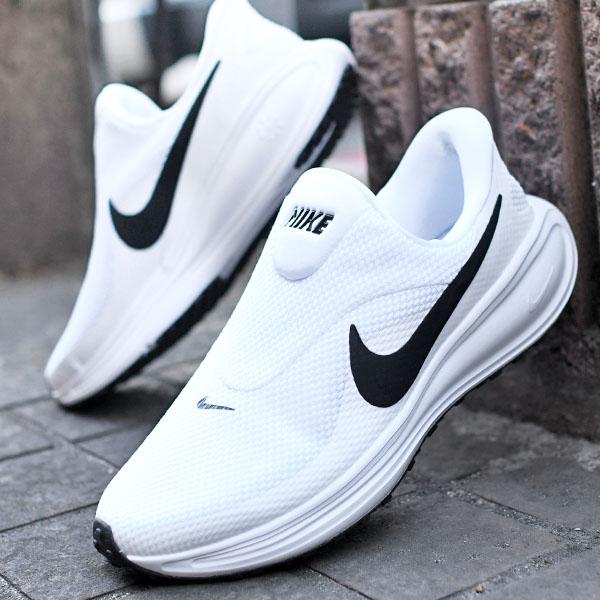 ハンズフリーで履ける! ナイキ スニーカー ランニングシューズ メンズ NIKE レボリューション ...