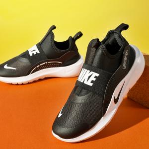 ナイキ キッズ シューズ スニーカー NIKE フレックス ランナー 4 PS ジュニア FLEX RUNNER 4 子供 ベビーシューズ 子供靴 ブラック ホワイト IF2894