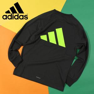 30%off アディダス キッズ 長袖 Tシャツ adidas U TRAIN ESS LS TシャツLS Tシャツ ジュニア 子供 ロンT ビッグロゴ トレーニング ウェア IKS33｜elephant