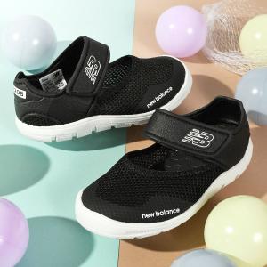 ベビーサンダル つま先保護 水陸両用 new balance ニューバランス IO208 キッズ ジュニア 子供 ベルクロ シューズ 靴