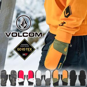 送料無料 スノーグローブ VOLCOM ボルコム メンズ STAY DRY GORE-TEX MITT グローブ ゴアテックス ミトン 手袋 スノーボード スノボ 2023-2024冬新作 20%off｜elephant