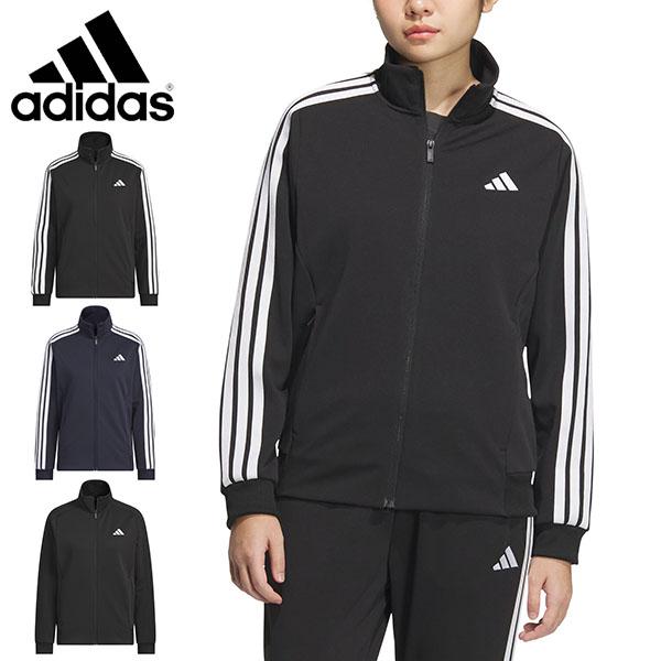 アディダス レディース ジャージ ジャケット adidas W MH 3S トラックトップ スポーツ...
