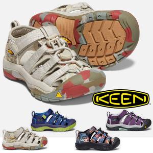 40%off キーン キッズ サンダル KEEN 水陸両用 日本正規品 アウトドア ジュニア 子供 KIDS NEWPORT H2 ニューポート つま先保護 水遊び