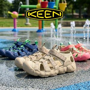 キーン 水陸両用 サンダル キッズ 子供 ベルクロ KEEN ハイパーポート エイチツー HYPERPORT H2 アウトドア 靴 1031918 1031920 1031923 2026春夏新色
