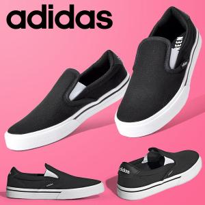 45%OFF アディダス スニーカー レディース スリッポン adidas KURIN W デッキシューズ カジュアル シューズ 靴 H04969 ブラック 黒